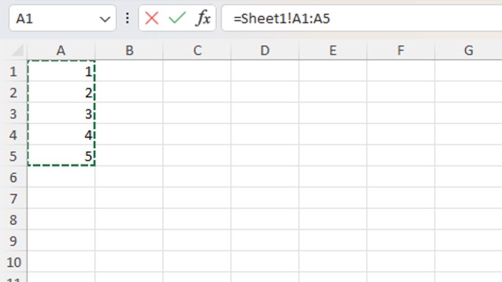 External Referencing in Excel
