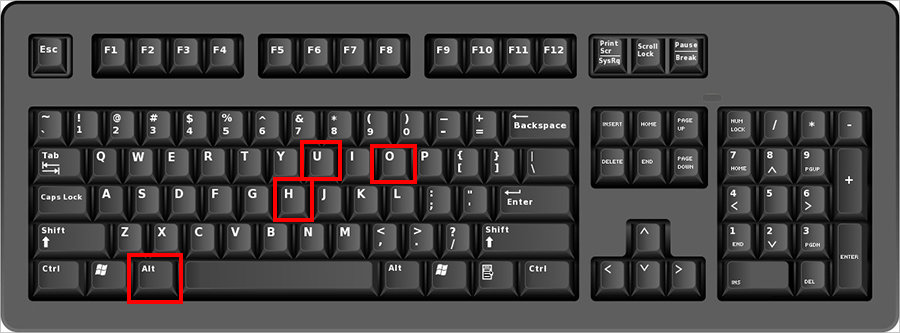 Keyboard Shortcut to Unhide Sheet
