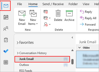 Select-Junk-Email-folder-Outlook-desktop