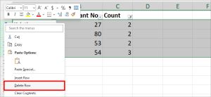 How to Remove Duplicate Rows Based on One Column in Excel