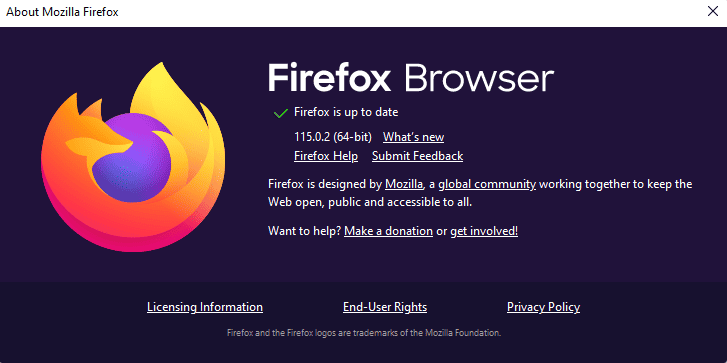 firefox update popup