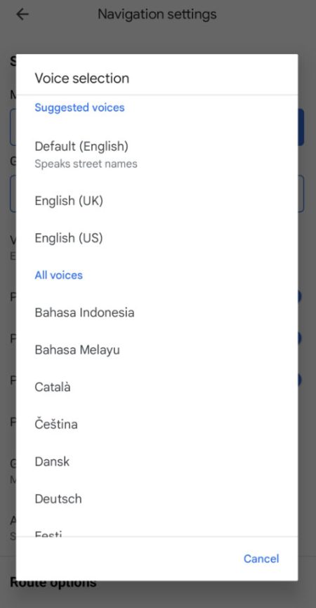 how-to-change-voice-on-google-maps
