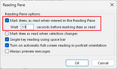 Delay-Marking-email-message-as-read-on-Outlook
