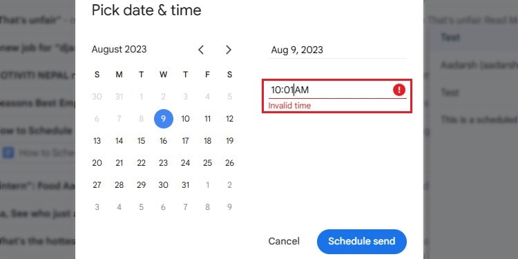 How to Schedule Email in Gmail