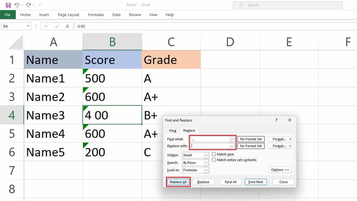 How to Fix Excel Not Recognizing Numbers