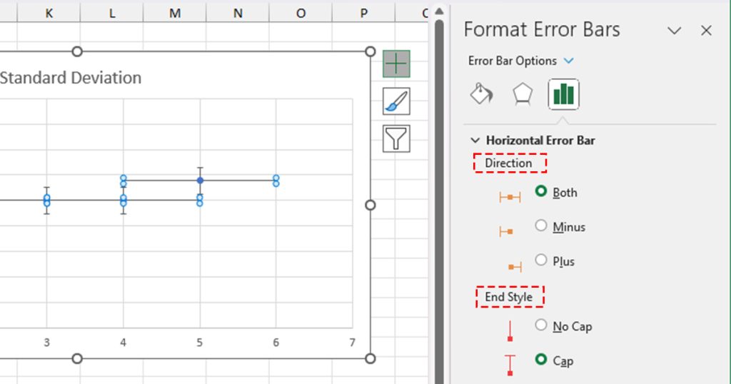 How to Add Error Bars in Excel