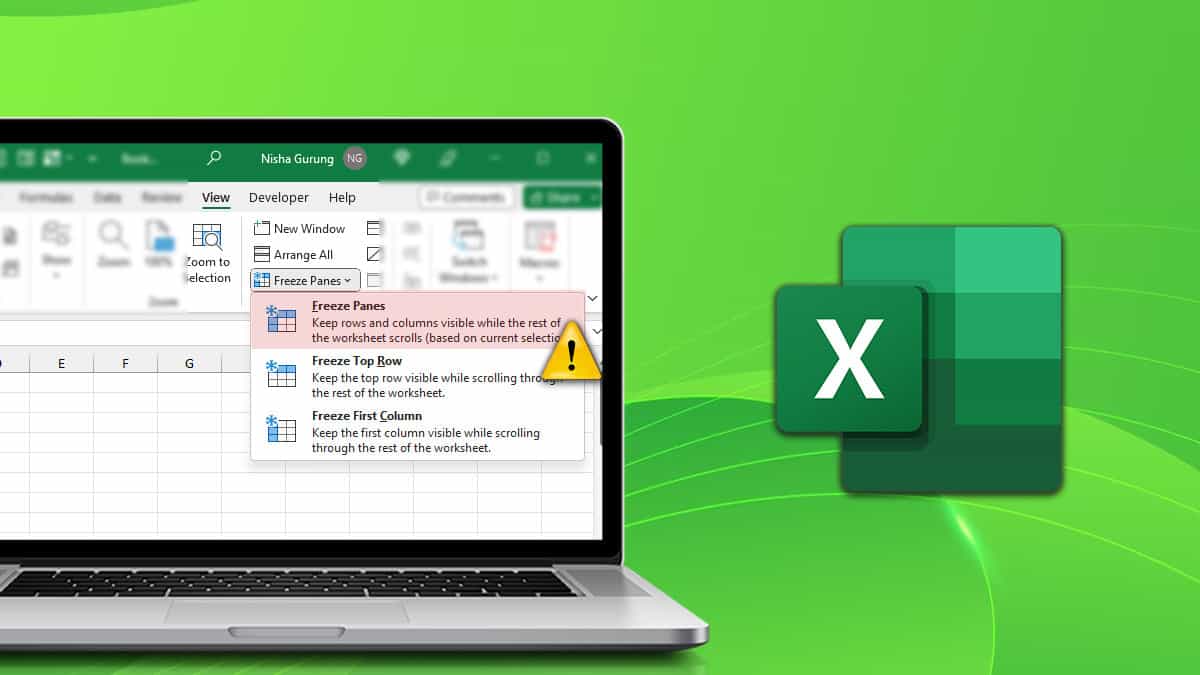 7 Ways to Fix Freeze Panes Not Working in Excel