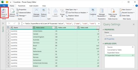 How to Import JSON Into Excel