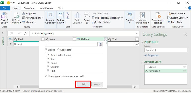 How to Import JSON Into Excel