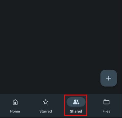 Tap-on-shared-icon