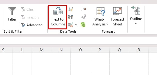 Text to Columns