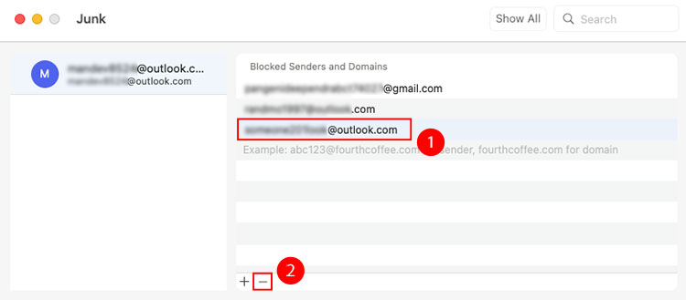 Unblock-email-on-Outlook-Mac