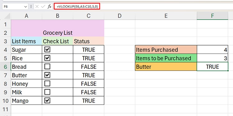 VLOOKUP Excel