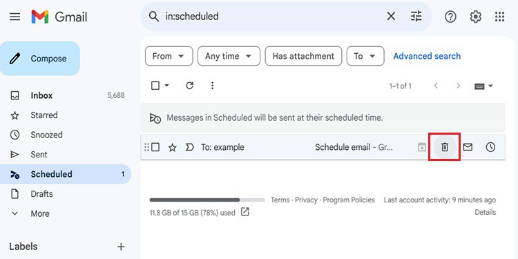 How to Schedule Email in Gmail