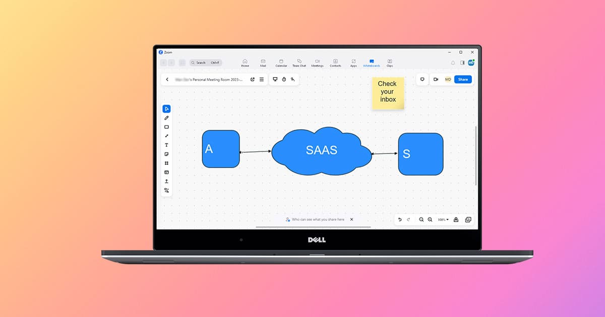 How to Draw on Zoom Whiteboard