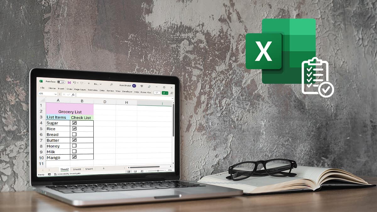 How to Insert Checkbox in Excel