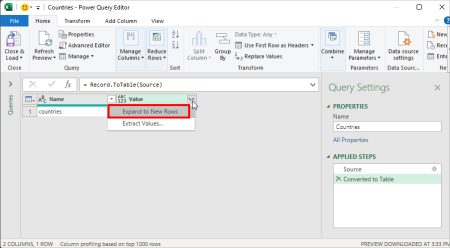 How to Import JSON Into Excel