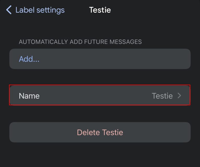How To Rename A Label In Gmail