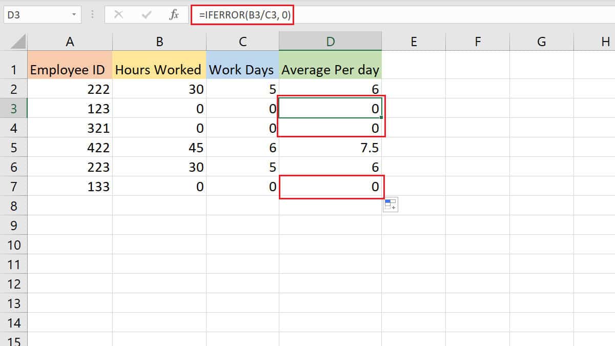 How to Ignore All Errors Excel