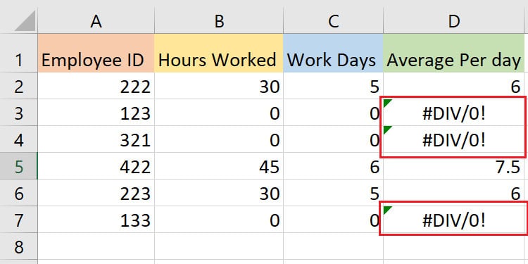 How to Ignore All Errors Excel