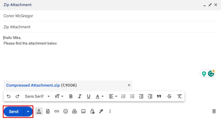 How to Create and Send Zip Files in Gmail