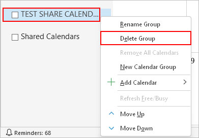Delete-calendar-group