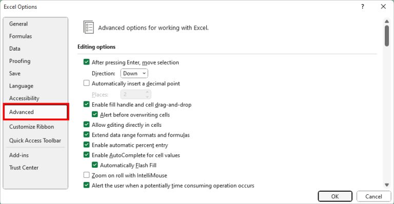 Fix Keyboard Shortcuts Not Working In Excel 8072