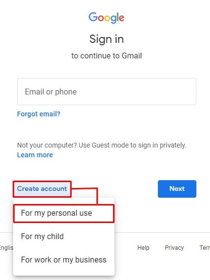Sign-Up-for-Gmail
