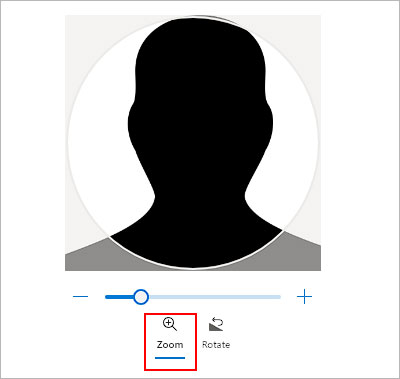 Zoom-in-zoom-out-Outlook-profile-picture
