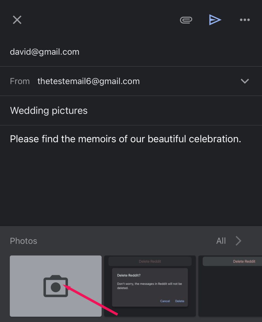 How to Send Pictures on Gmail