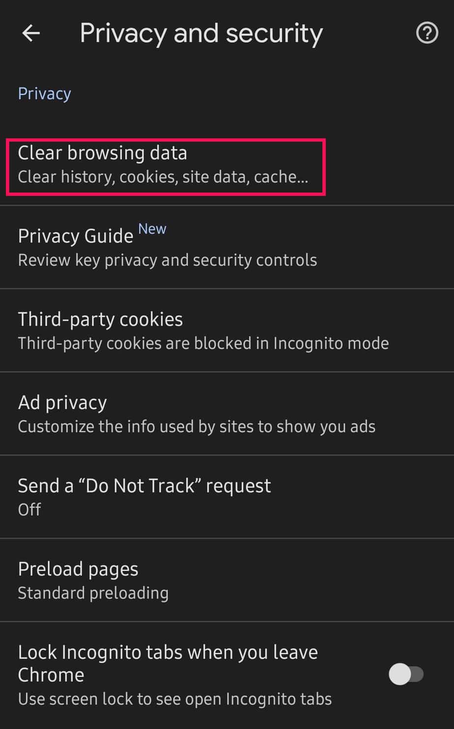 click-on-clear-browsing-data