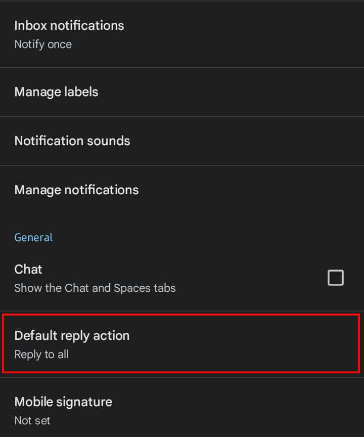 default-reply-action