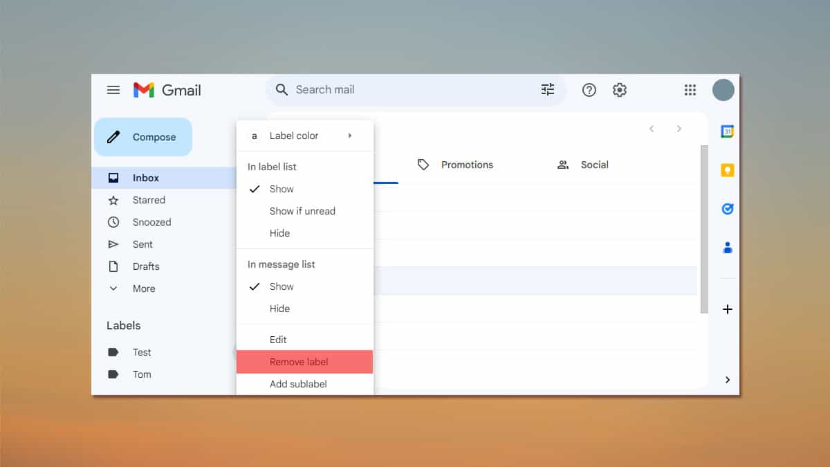 How to Delete a Label in Gmail