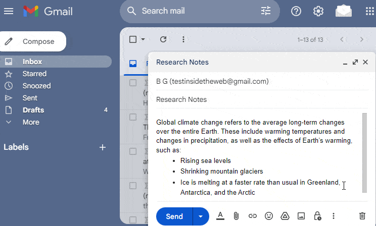 insert drive link through icon button