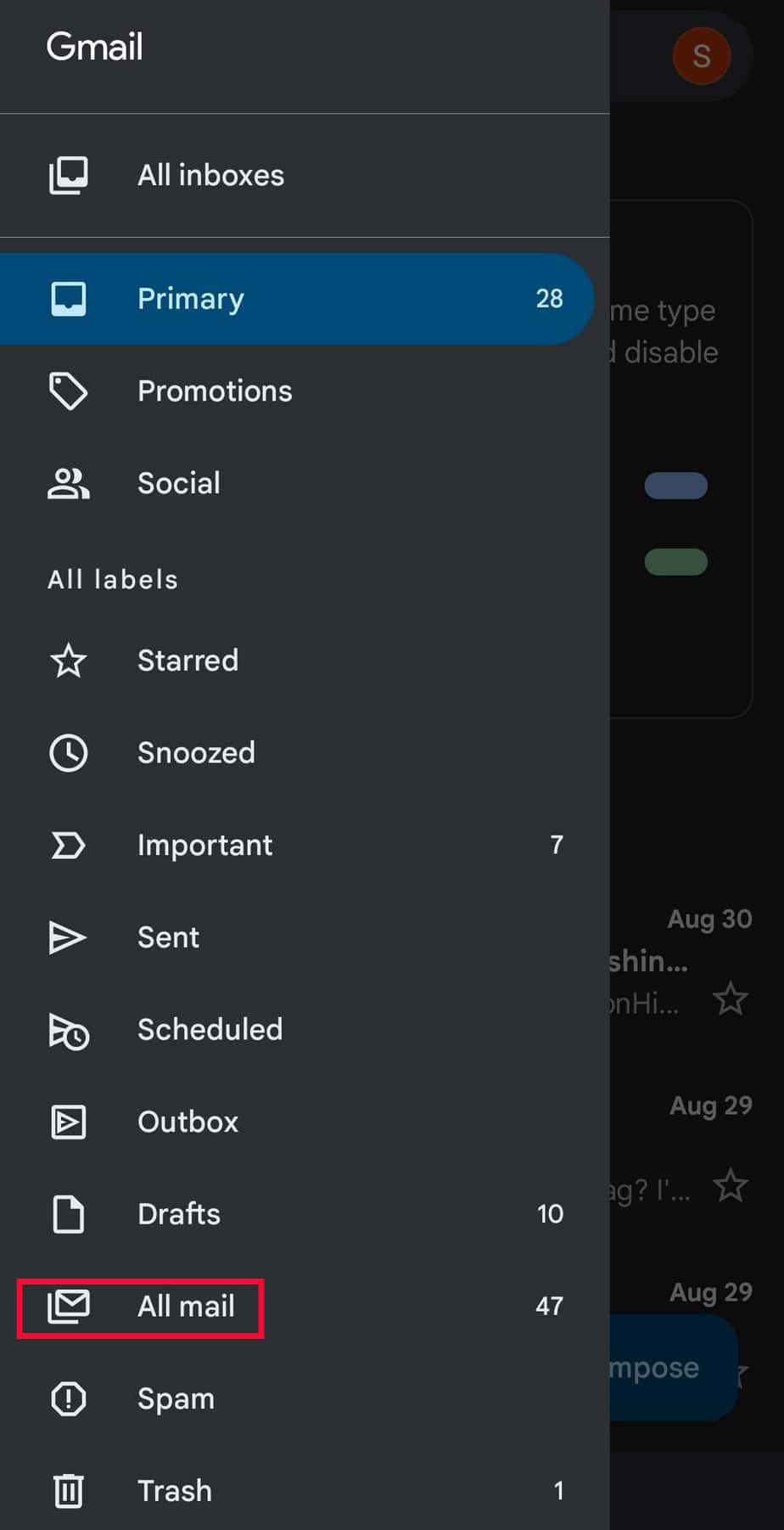 select-all-mail-on-mobile