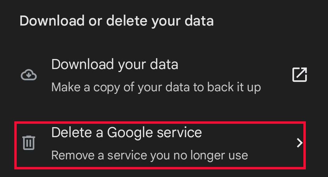select-delete-a-google-service