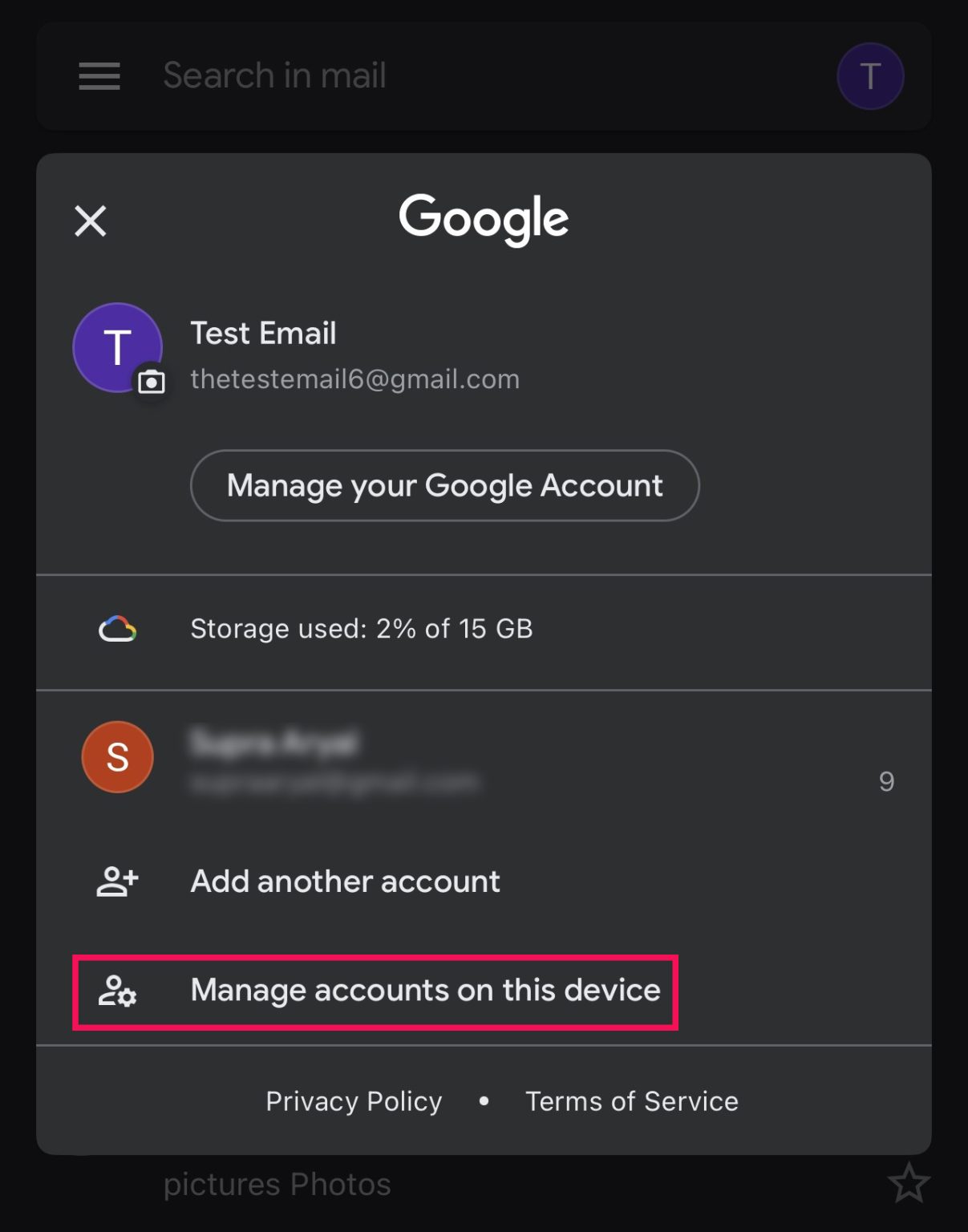 How to Unsync Gmail to Your Device