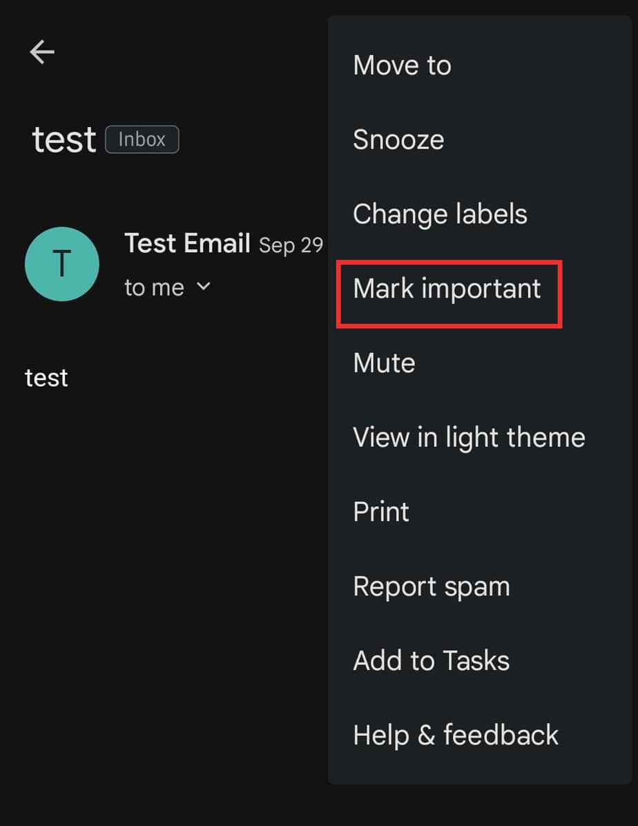 click-on-mark-important-to-pin-email-in-Gmail-app