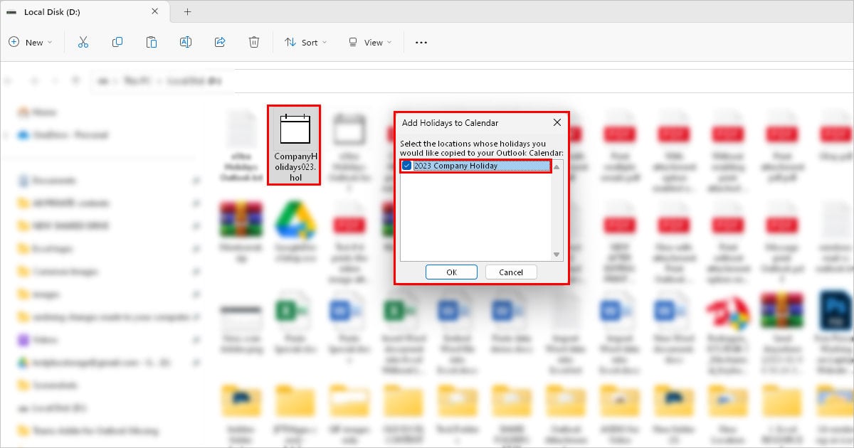 How to Add Holidays in Outlook Calendar
