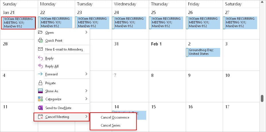 Cancel-recurring-meeting-event-Outlook