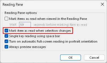 Change-Mark-as-read-settings-Outlook-desktop app