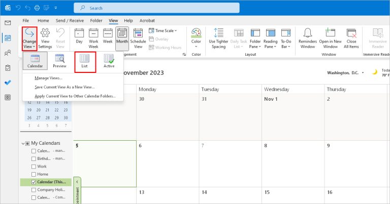 How to Add Holidays in Outlook Calendar