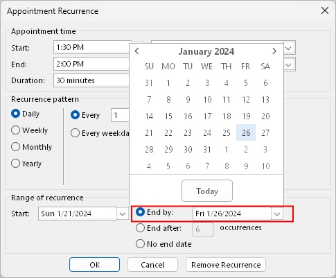 Change-recurrence-and-cancel-future-meetings-Outlook