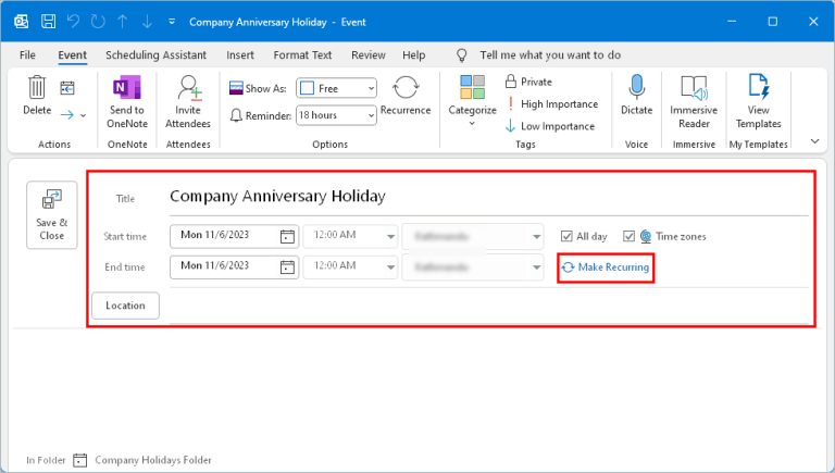 How to Add Holidays in Outlook Calendar