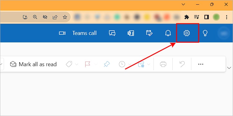 Click-gear-icon-Outlook-web-version