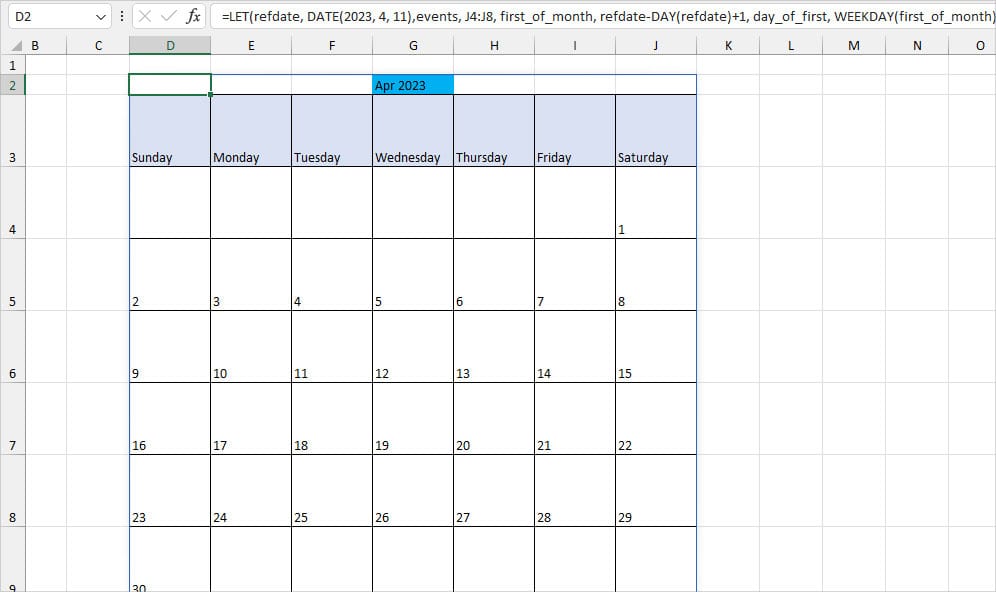 This image has an empty alt attribute; its file name is Create-Calendar-using-Formula.jpg