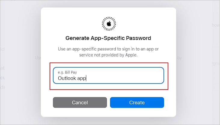 Generate-app-password-for-Outlook-app