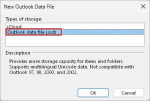 How to Create a PST File in Outlook