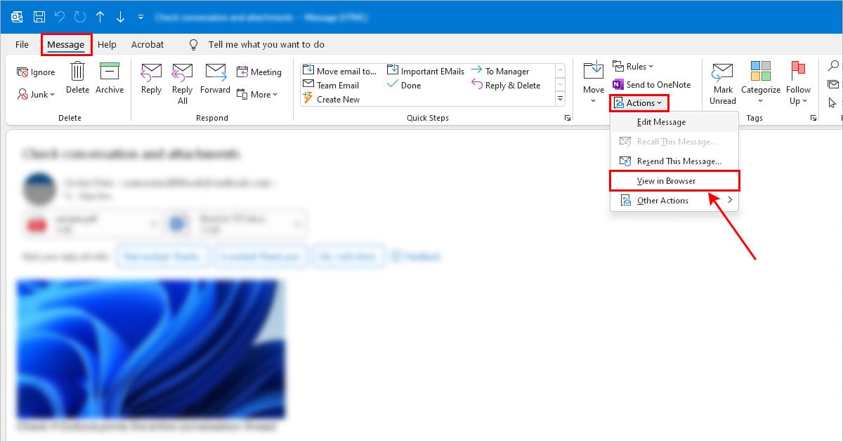 Open-Outlook-message-on-desktop-app-on-a-browser
