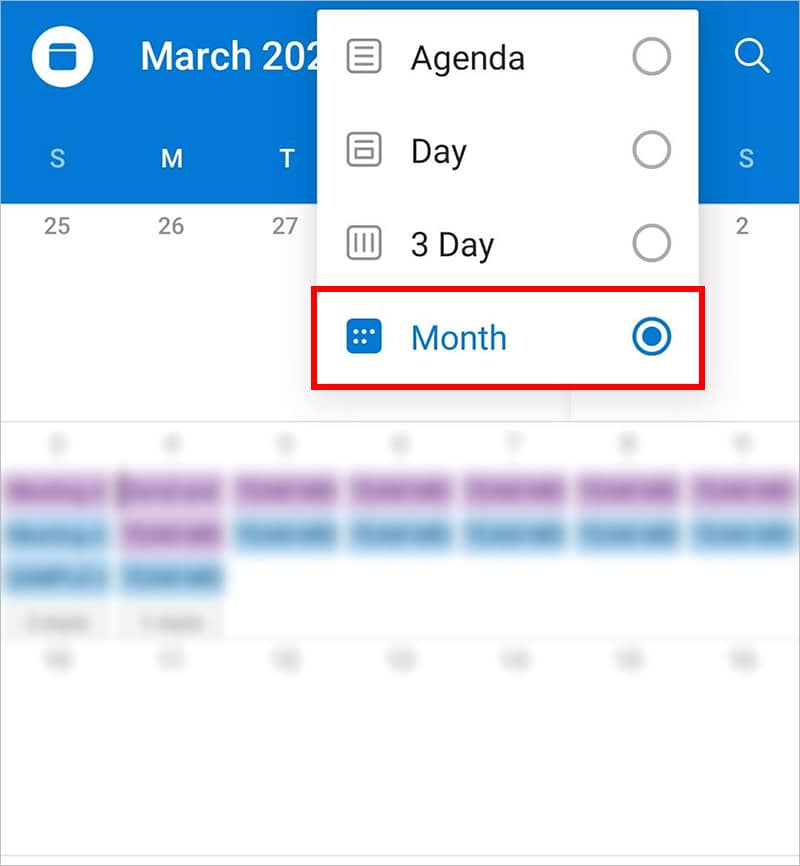 View-events-for-whole-month-Outlook-mobile-app